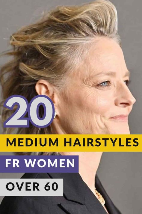 Hairstyle For Over 60 Women, Womens Braids Hairstyles White, Medium Length Hair With Layers Over 60 Older Women, Haircut For 60 Yr Old Woman, Over 60 Hairstyles For Women Round Faces, Hair Cuts For Women Over 60 Years, Short Hairstyles For Women With Thick Hair Over 60, Older Women Updo Hairstyles, Hairstyle For Women Over 60 Medium