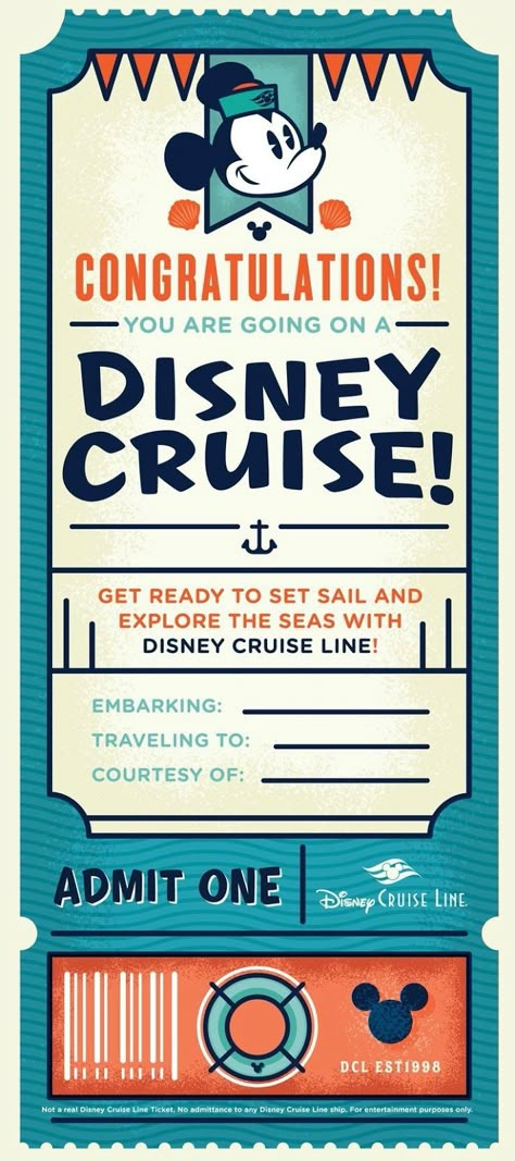 Disney Cruise Savings Plan, Disney Cruise Line Wallpaper, Disney Cruise Countdown Ideas, Disney Cruise Birthday Party Ideas, Disney Cruise Ticket Printable Free, Disney Cruising Ducks Tags Printable Free, Disney Cruise Surprise Ideas Kids, Disney Cruise Surprise Reveal, Disney Cruise Wallpaper