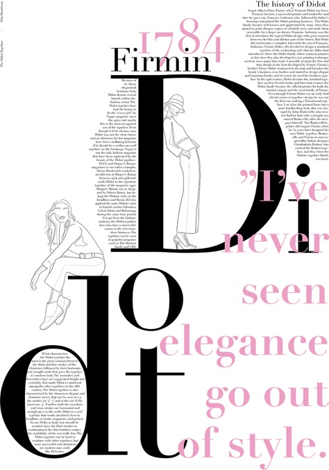 Didot Typography, Fashion Typography Poster, Typeface Poster, Typography Magazine, Typographic Poster Design, Graphic Design Posters Layout, 잡지 레이아웃, Typo Poster, Page Layout Design