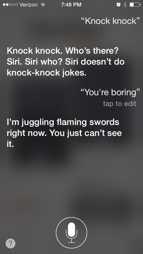 So I was looking up things to say to Siri and this happened. Don't think I've seen this one before Say This To Siri, Things To Say To Siri, Funny Siri Responses, Siri Questions, Siri Funny, Comebacks Memes, Things To Ask Siri, Funny Questions, Teen Humor