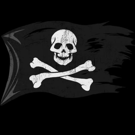 Pirate Flag Drawing, Pirate Flag Tattoo, Pirates Flag, Evil Gnome, Jolly Roger Flag, Skull Flag, Pirate Tattoo, Pirate Stuff, Pirates Life For Me