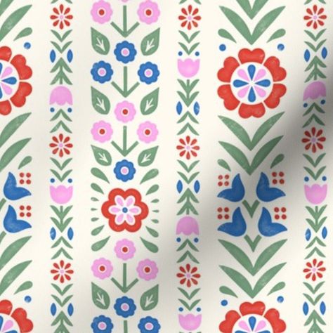 Add classic elegance to your home with our floral wallpaper. Ideal for creating a timeless and sophisticated look.   Click the link and get your unique background design now!  #FloralWallpaper #ClassicElegance #HomeDecor #InteriorDesign #WallpaperDesign #PatternLovers #ElegantStyle #PatternDesignInspiration #DecorInspiration Norwegian Floral Design, Nordic Border Design, Scandinavian Folk Furniture, Swedish Patterns Folk Art, Hand Painted Closet, Scandinavian Folk Art Embroidery, Dutch Patterns Traditional, Folk Art Floral Patterns, Scandinavian Flower Pattern