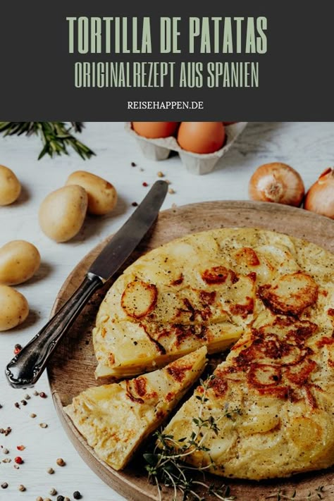 Tortilla Patatas, Kitchen Stories, European Food, German Food, Low Cal, International Recipes, Food Blog, Low Carb, The World