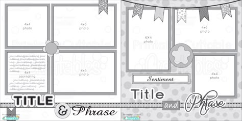 Free Printable Scrapbook, Scrapbook Sketches 12x12, Scrapbooking Basics, Family Scrapbook Layouts, Page Sketches, 12x12 Scrapbook Layouts, Scrapbook Borders, Page Maps, Page Scrapbooking