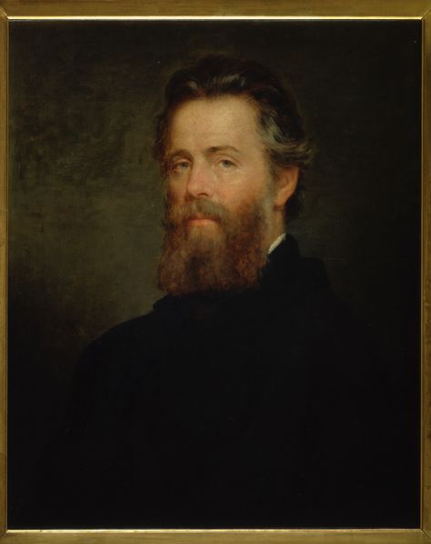 from The Melville Society: Herman Melville - J.O. Eaton Portrait - 1870 - by Permission of Harvard University Ernest Hemingway Photo, August Recipes, Motivational Quotes For Employees, Thomas Hobbes, Masterpiece Painting, Herman Melville, John Grisham, Nathaniel Hawthorne, Sense Of Life