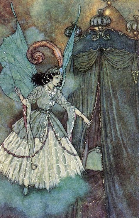 Edmund Dulac (1882 - 1953) : Free Download, Borrow, and Streaming : Internet Archive Dulac Illustration, Fairy Tale Illustrations, Edmund Dulac, 동화 삽화, Arthur Rackham, Fairytale Illustration, Fairytale Art, Art Et Illustration, Arte Fantasy