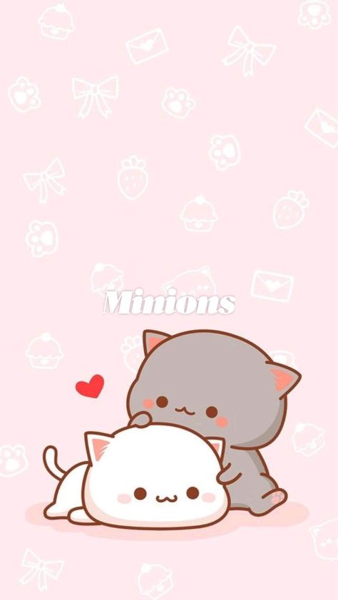 Wallpaper Cute, Kawaii Wallpaper, Cute Wallpaper, Cute Cartoon Wallpapers, Cute Kawaii, Iphone Wallpapers, Phone Wallpapers, Cute Stuff, Cute Things