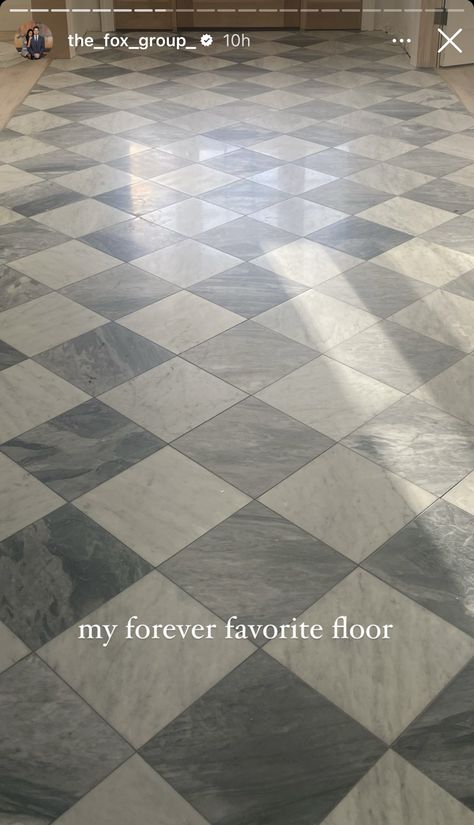 French Tile Flooring, Boot Room Flooring, Checked Floor Tiles, Gingham Floor Tile, Colonial House Entryway Tile, Small Powder Room Floor Tile, Basement Bar Flooring Ideas, Front Entryway Tile Ideas, Fun Kitchen Tile Floor