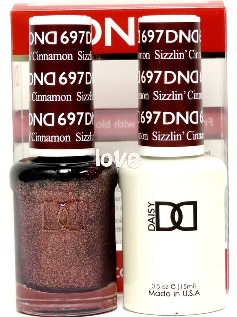 Item Description DND Daisy Gel Polish Soak Off 0.5fl.oz LED/UV Duo DND697- Sizzlin Cinnamon Size 15ml/0.5fl.oz Comes with original box 100% AUTHENTIC - MADE IN USA Payment Details Please make payment through  Shipping Details No APO/FPO Delivery Our price does not include taxes, VAT, or other hidden charges. We only ship to the address listed on your Paypal account, If you would like to send to a different address, please change it prior to checking out your purchases. Paid orders will be shipped out within 24 hours Excluding Holidays and Weekends. U.S. delivery should allow 7-10 business days. International delivery should allow 20 to 35 business days. Import duties, taxes and charges are not included in the item price or shipping cost. These charges are the buyer's responsibility! Please Dnd Gel Polish Colors Fall Orange, Cinnamon Nails, Dnd Polish, Dnd Nails, Rosy Nails, Dnd Gel Nail Polish, Shellac Nail Colors, Pretty Nail Polish Colors, Boho Nails