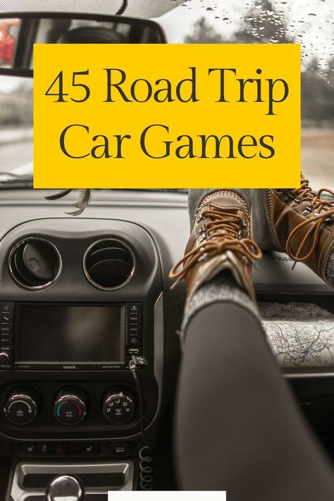 A cozy road trip scene with boots on the dashboard, showcasing road trip car games for adults to enjoy during long drives Family Car Games, Road Trip Car Games, Car Ride Games, Family Road Trip Games, Fun Car Games, Car Ride Activities, Road Trip Games For Kids, Fun Road Trip Games, Car Games For Kids