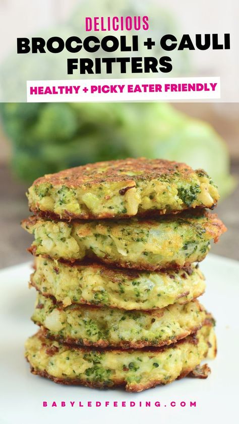 Finger foods are the rockstar of baby-led weaning recipe. Pancakes & fritters are at the forefront of the finger food category. The trouble is, if you or your little ones are vegan or have allergies to eggs, your options can be limited. Sometimes sensitive tummies prevent you from using a flax-egg too. This healthy vegetable fritter recipe is egg-free and you don’t need an egg replacement! Egg Free Fritters, Blw Recipes No Egg, Egg Free Veggie Tots, Blw Breakfast Ideas Egg Free, Veggie Fritters Baby, Egg Free Recipes For Toddlers, Egg And Nut Free Recipes For Kids, Eggless Blw Recipes, Egg Free Toddler Recipes