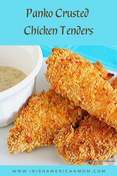 Panko Crusted Chicken Tenders, Panko Chicken Tenders, Chicken Tender Recipes Baked, Tender Recipes, Chicken Goujons, Panko Crusted Chicken, Homemade Chicken Tenders, Tornado Potato, Chicken Finger Recipes