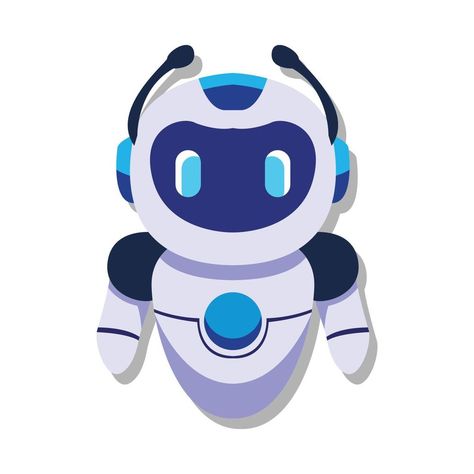 Chatbot Icon, Robot Pfp, Chatbot Logo, Robot Picture, Character Flat Design, Robot Reference, Chatbot Design, Robot Images, Robot Icon