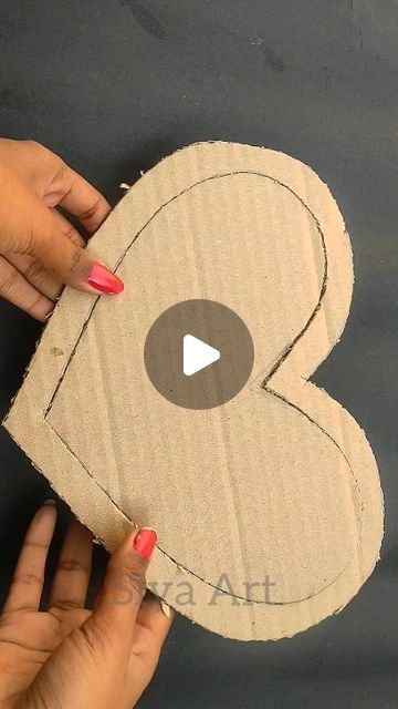 Homemade Wall Hanging Ideas, Mom And Daughter Crafts Diy, Valentine’s Day Decorations For Office, Cardboard Recycle Ideas, Heart Wall Art Diy, Home Made Wall Hanging, Craft Heart Ideas, Bday Wall Decoration Ideas, Valentines Classroom Decorations Diy