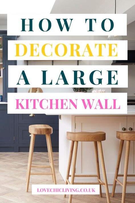 Large Wall In Kitchen Ideas, Kitchen Big Wall Decor Ideas, Wall Decor By Kitchen Table, Kitchen Dinner Decorating Ideas, White Kitchen Wall Decor Ideas, Wall Decor Over Kitchen Table, Ideas For Bare Wall In Kitchen, Kitchen Wall Photo Display, Pictures Kitchen Wall