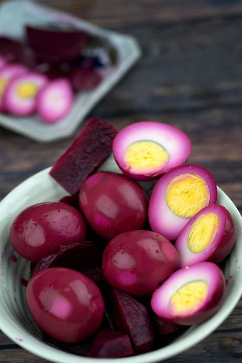 Pickled Beets And Eggs Recipes, Picked Beet Eggs, Pickled Eggs With Apple Cider Vinegar, Pickled Eggs Recipe Beets, Healthy Pickled Eggs, Old Fashioned Pickled Eggs Recipe, Pickled Red Beet Eggs Recipe, Red Beet Eggs Recipe, Beets And Eggs