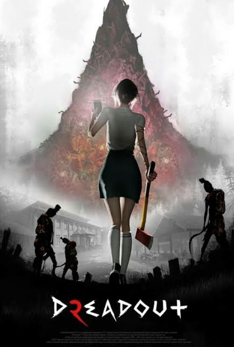 Dreadout 2 Wallpaper, Dread Out Game, Retro Games Poster, Best Pc Games, Pc Games Download, Horror Video Games, Fatal Frame, 2160x3840 Wallpaper, Survival Horror Game