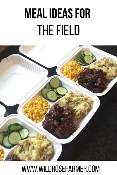 Meal ideas and recipes for feeding your hungry crew. Great harvest meals using your Instant Pot. For more recipes and meal tips, head to www.WildRoseFarmer.com #fieldmeals #feedingthecrew #harvestmeals Farming Meal Ideas, Harvest Meal Ideas, Easy Harvest Meals, Tractor Dinner Ideas, Field Supper Ideas, Harvest Supper Ideas, Easy Tractor Meals, Lunch Ideas For Farmers During Harvest, Farmer Meals