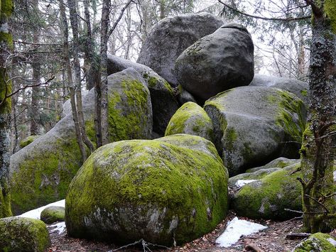 Boulder Rock, Winter Landscape Photography, Rock Photography, Rock Textures, Landscape Photography Nature, Forest Nature, Landscaping With Rocks, Environment Design, Nature Images