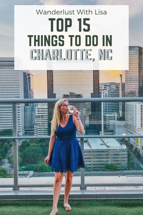 Top 20 Best Things To Do in Charlotte, NC - Written by a local! | Wanderlust With Lisa Charolette North Carolina, Charolette Nc, Downtown Charlotte Nc, Downtown Charlotte, Charlotte City, North Carolina Travel, Public Market, Queen City, Charlotte North Carolina