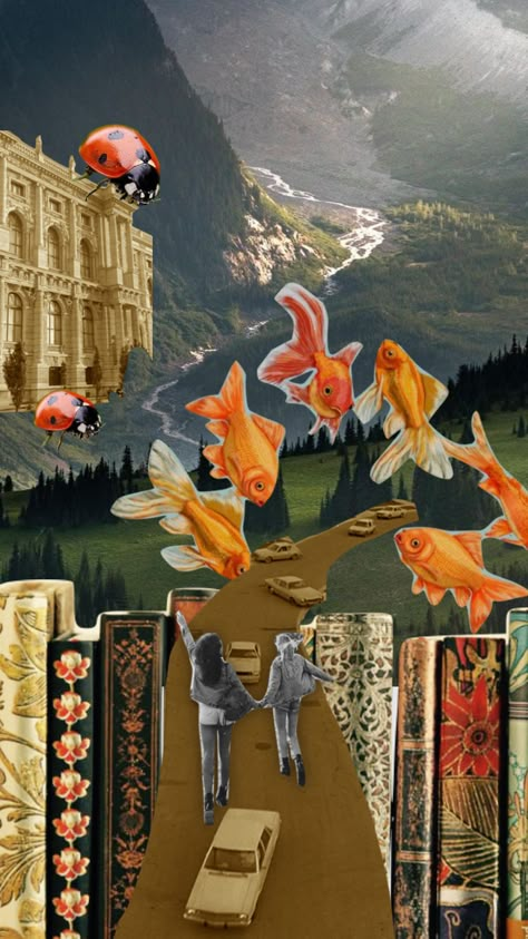 Collage Of Posters, 3d Collage Art Ideas, Collage Art Pieces, Mixed Collage Art, Collage Surrealism Art, Pattern Collage Art, Funny Collage Art, Creative Collage Design, Digital Collage Illustration