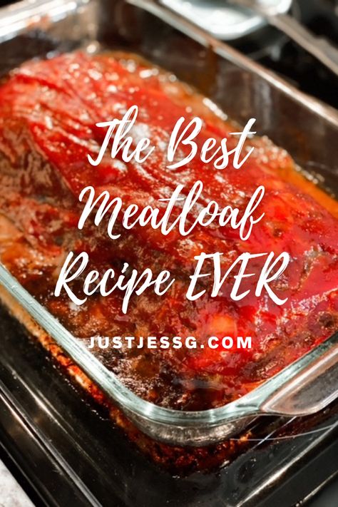 Make your whole family happy with this savory classic Meatloaf! What Goes With Meatloaf, Beef Stronganoff, Meatloaf Recipies, Best Meatloaf Ever, Beef Stroganoff Recipes, Stroganoff Recipes, The Best Meatloaf Recipe, Tasty Meatloaf Recipe, Beef Meatloaf Recipes