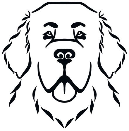 Stained Glass Drawing, Gentle Giant Dogs, Newfie Dog, Maremma Sheepdog, Svg Animals, Glass Drawing, Face Stencils, Giant Dog Breeds, Newfoundland Dogs