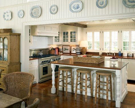 England Cottage, England Architecture, Old House Design, Patrick Ahearn Architect, Patrick Ahearn, Big Bedrooms, Kitchen Counter Stools, Frank Stella, Double Height