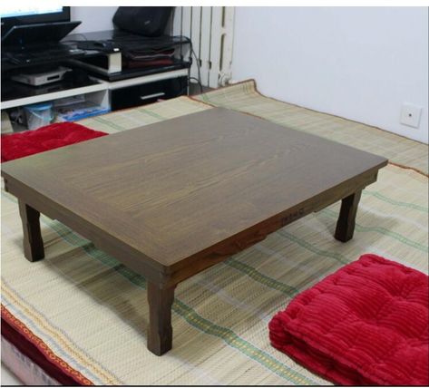 Korean Floor Table, Korean Dining Table, Korean Living Room, Ditto Mv, Korean Table, Low Furniture, Newjeans Ditto, Korean Furniture, Cheap Coffee Table