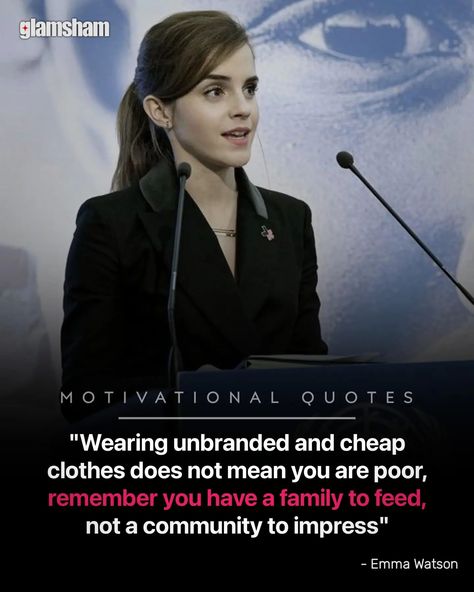 The wise words by Emma Watson! 🙌💯 #Glamsham #EmmanWatson #Motivation #Hollywood #International #HarryPotter ( Emma Watson, Hollywood, Motivational Quotes, International ) Emma Watson Aesthetic Qoutes, Emma Watson Feminist Quotes, Emma Watson Quotes Feminism, Emma Watson Quotes Inspirational, Role Model Women, The Land Of Stories, Meme Pic, Celebrities Quotes, House Vision Board