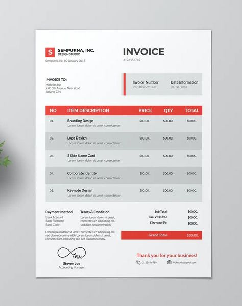 Luxury Design Graphic, Invoice Design Template, Word Template Design, Keynote Design, Business Invoice, Create Invoice, Invoice Design, Documents Design, Ui Design Website