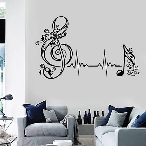 8x10 Canvas Painting Ideas, Switch Board Painting, Teen Room Art, Music Wall Decal, Simple Wall Paintings, Black Wall Stickers, Painting Ideas Canvas, Switch Board, Creative Wall Painting