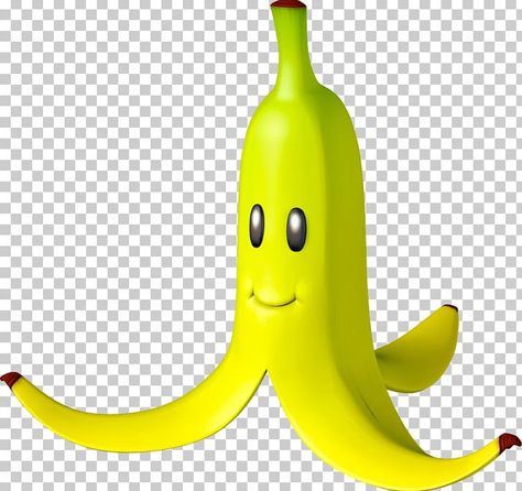 Mario Kart 7, Super Mario Kart, Mario Yoshi, Mario Kart 8, Banana Peel, Banana Leaves, Mario Bros., Donkey Kong, Mario Kart