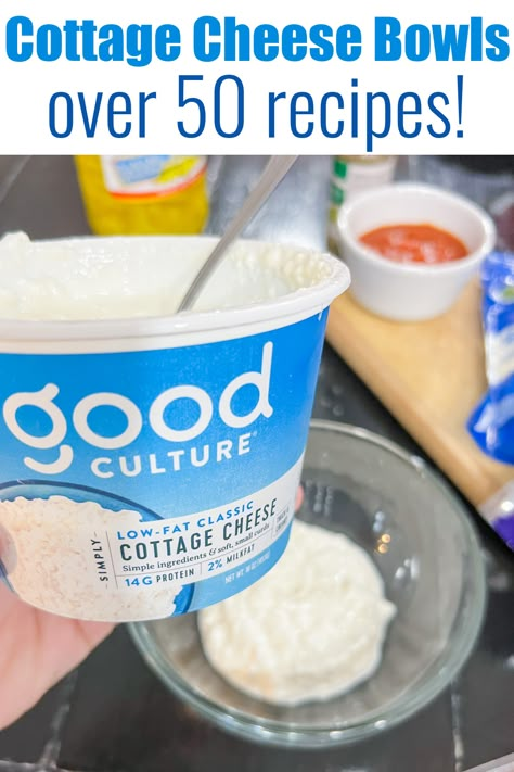 What Can You Put In Cottage Cheese, Cottage Cheese Substitution, Keto Meals With Cottage Cheese, Cottage Cheese Snack Ideas Savory, Make Cottage Cheese Taste Better, How To Make Cottage Cheese Taste Good, Cottage Cheese Puree Recipes, Different Ways To Eat Cottage Cheese, Is Cottage Cheese Good For You