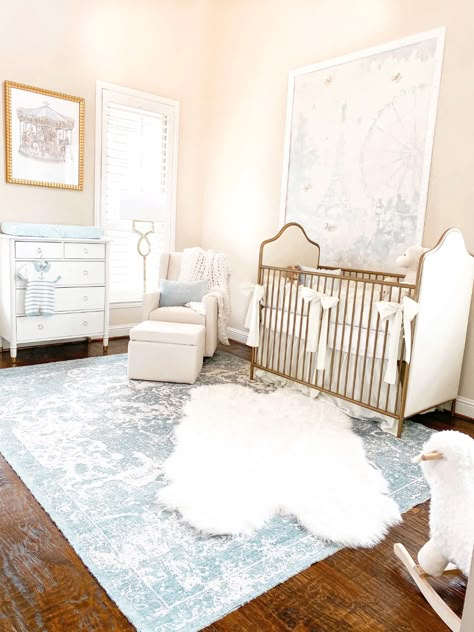 Cinderella Nursery, Traditional Nursery, Boy Nursery Themes, Gold Nursery, Nursery Room Boy, Nursery Room Design, Girl Nursery Room, Baby Room Inspiration, Baby Boy Room Nursery