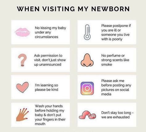 Newborn Visitors, Newborn Rules For Family, Newborn Rules, Pregnancy Help, Baby Delivery, Pregnancy Checklist, Healthy Pregnancy Tips, Newborn Tips, Newborn Baby Tips