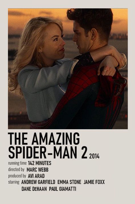 Movie Film Poster, Movie Character Posters, The Amazing Spiderman 2, Film Polaroid, Marvel Movie Posters, Iconic Movie Posters, Superhero Poster, Movie Card, Film Posters Minimalist