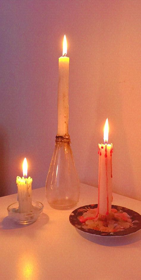 Taper Candle Aesthetic, Candle Aesthetic, Taper Candle, Candles, Bedroom, Christmas, Ruins