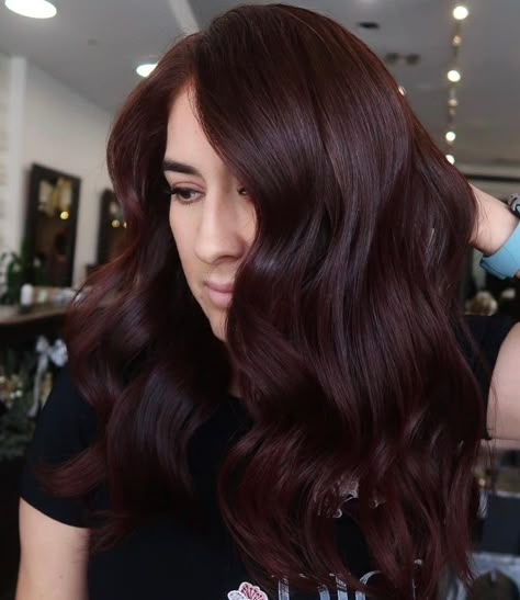 Cool Toned Dark Auburn Hair Chocolate Red Hair, Chocolate Auburn Hair, Deep Auburn Hair, Dark Auburn Hair Color, Brown Auburn Hair, Deep Red Hair, Auburn Hair Color, Dark Red Hair Color, Dark Auburn Hair