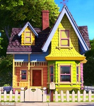 Up House Pixar, Up House Drawing, Up Movie House, Up Carl Y Ellie, Disney Up House, Carl And Ellie, Up Pixar, Casa Disney, Up The Movie