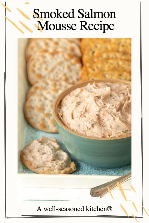 Salmon Mousse Recipe Simple, Cucumber Mousse Recipe, Smoked Salmon Mousse Recipe, Salmon Mousse Appetizers, Salmon Mouse, Salmon Mousse Recipe, Salmon Mousse Recipes, Smoked Salmon Mousse, Salmon Mousse