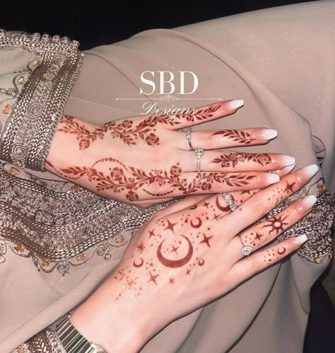 Mehendi For Eid, Eid Mehendi, Aesthetic Mehndi, Makeover Photoshoot, Short Mehndi Design, Cute Henna Designs, Unique Henna, Eid Henna, Pretty Henna