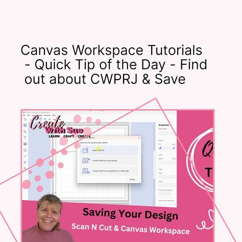 Discover hidden tips and tricks with our Canvas Workspace Tutorial. Boost your creativity, save time, and learn about CWPRJ - all in one quick Tip of the Day! Don't miss out on mastering the art of Canvas Workspace. Follow us for more empowering insights.⁣ ⁣ #DIYScanNCut⁣ #CanvasWorkspace⁣ #ScanNCut⁣ #scanncut⁣ #CanvasWorkspacelessons⁣ #craft⁣ #cuttingmachine⁣ #papercrafting⁣ #vinylcreations⁣ #vinylcrafting⁣ #scanncuttutorials⁣ #learnscanncut Canvas Workspace, Space Lessons, Tip Of The Day, Vinyl Signs, April 19, Free Templates, Save Time, Save Yourself, Work Space