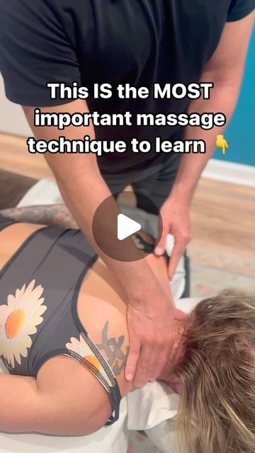 James Moore on Instagram: "This is the most important massage technique to learn because it’s the easiest way to helps someone relax. FOLLOW to relax your body! 

#massage #viral" Massage Therapy Techniques Videos, Relaxing Massage Techniques, Body Massage Spa, James Moore, Therapy Techniques, Massage Therapy Techniques, Massage Techniques, Spa Massage, Body Massage