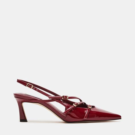 #fashion #trendy #lifestyle #fashionstyle #shoes Gucci Red Heels, Rave Outfits Diy, Nice Heels, Fall Wishlist, S Wedding Dress, Burgundy Heels, Mesh Heels, Burgundy Shoes, Fun Heels