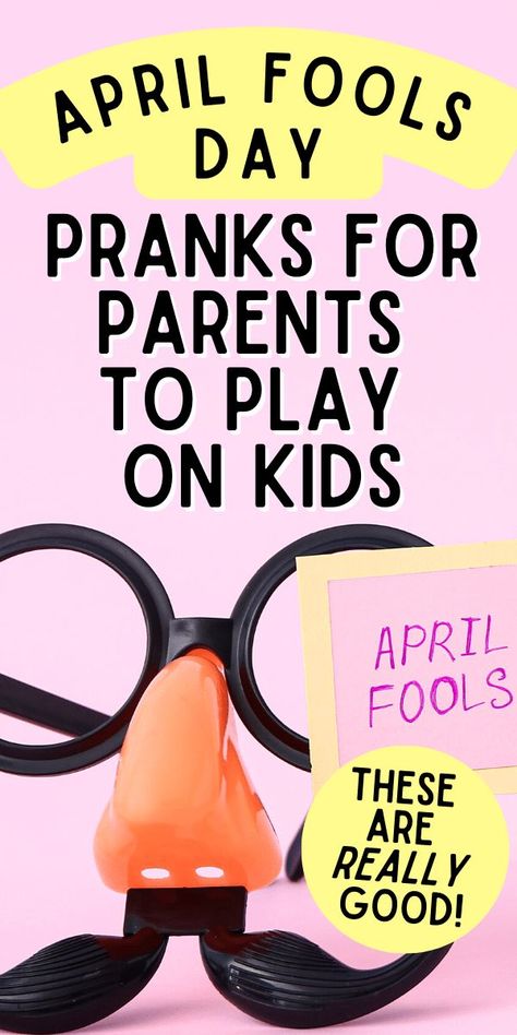 THE BEST April Fools' Pranks to try this year on your kids or pranks for teachers to play on students. HUGE LIST of gags, April jokes, and funny April Fools' pranks to pull on family! Fun and harmless April Fools jokes and gags! #aprilfoolsday #aprilfoolsdayparty #gags #pranks #apriljokes #parentingfun #aprilactivity #funfamilytime #kidsandparents Pranks For Teachers, Anger Management Kids, Funny April Fools Jokes, Pranks For Adults, Best April Fools Pranks, April Fool Day, April Fools Day Pranks, Funny April Fools Pranks, Pranks To Pull