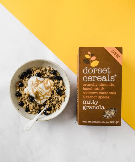 Recipes - Dorset Cereals Dorset Cereals, Granola Breakfast, Breakfast Bowl, Breakfast Bowls, Kefir, Hazelnut, Recipes To Make, Granola, Food To Make