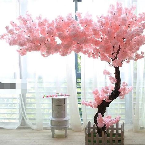 Peach Blossom Tree, Artificial Cherry Blossom Tree, Tree Stem, Cherry Blossom Branch, Sakura Tree, Banyan Tree, White Cherries, Flower Branch, Cherry Blossom Tree