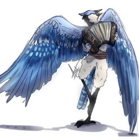 Aarakocra ideas. D&D D&d Aarakocra, Aarakocra Bard, Aarakocra Ranger, Tabaxi Bard, Bird Oc, Dnd Character Art, Bird People, Dnd Races, Character Artwork