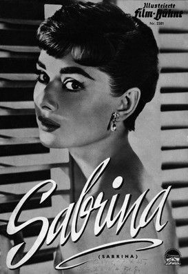 Sabrina Audrey Hepburn, Audrey Hepburn Poster, Sabrina 1954, Audrey Hepburn Movies, Aubrey Hepburn, Movies Wallpaper, Filmy Vintage, Hepburn Style, Movies Quotes